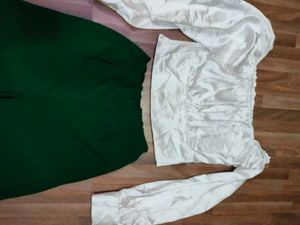 Green Palazzo Pants