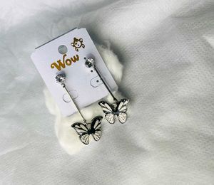 Butterfly Drop Earrings