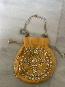 Embroidered Potli Bag