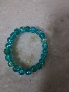 Blue Beaded Bracelet