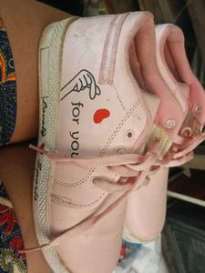 Cute Pink Sneakers