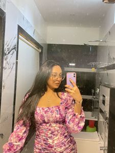 Floral Print Mini Dress