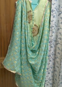 Hand Work Suit Front Open