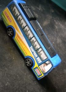 Travel Bus Toy Plastic