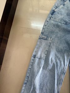 Acid Wash Cargo Pants