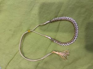 Elegant Pearl &amp; Rhinestone Choker Necklace