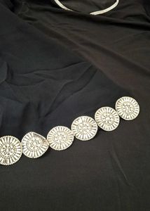 Black Embellished Abaya