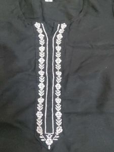 Black Daily Wear Kurtha