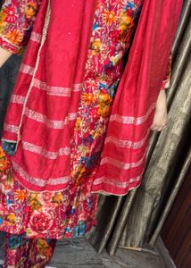 FLORAL PARTY WEAR SUIT SET