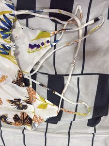 Floral Butterfly Print Sundress