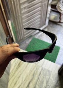 Black Sporty Sunglasses by Spykar