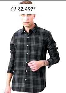 Latest Shirt smoothly pure cotton navy blue