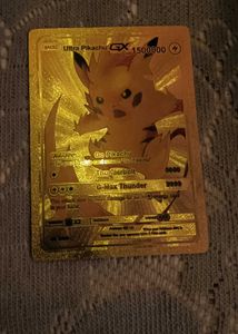 Pokemon Gold Card