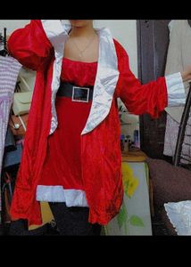 Christmas Dress With Robe