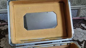 Vintage Silver Cosmetic Case