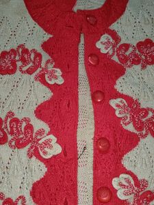 Elegant Embroidered Sleeveless Cardigan