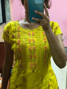 Embroidery Kurta Set