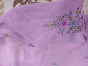 Sheer Pink Kurta