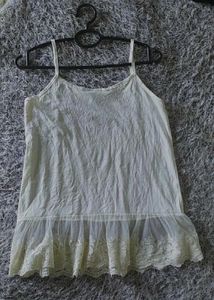 Lace Trim Cami Top