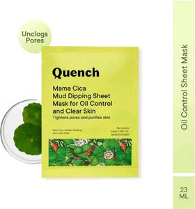 (Pack of 4) Quench Botanics Mud Sheet Masks