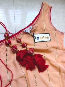 Aaheli Darshikha Peach Lehenga Coverup XXL