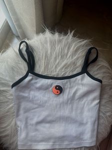 White Cropped Tank (unused)