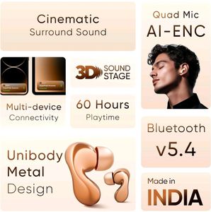 Mivi SuperPods Immersio Bluetooth Earphones TWS