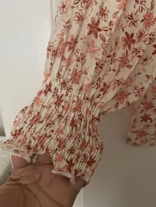 Zara Floral Shirt Size L