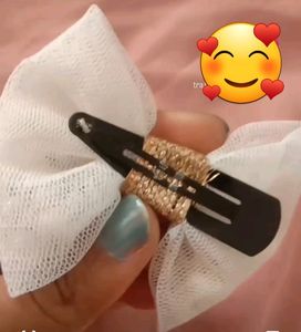 set of 2 hair bow clip