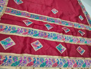 Beautiful Border Saree🤩