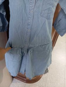 Denim Shirt Dress