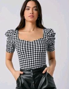 Chic Women Patterned Top