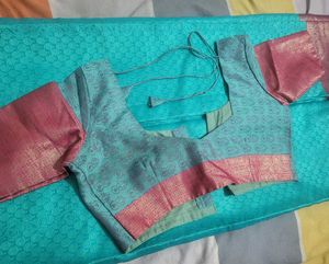 saree with blouse