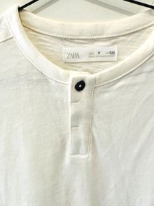 Zara White Kids Tee.