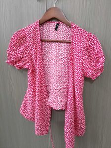 Wrap Top With Knot