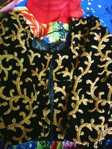 Thread Embroidery Design Blouse✨