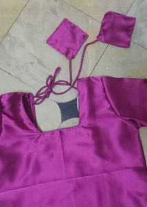 Satin Dhoti Salwar Suit