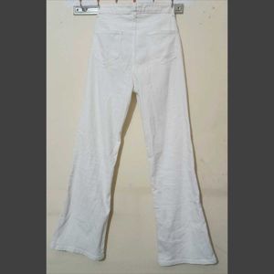 White Flared Jeans
