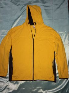 OLD NAVY UNISEX YELLOW ZIP-UP HOODIE