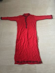 Elegant Orange Kurta
