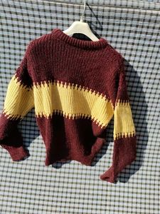 Striped Knit Sweater