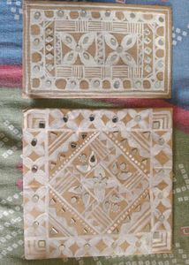 Handmade Mirror Work Art