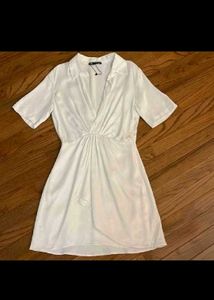 Zara White Mini Dress