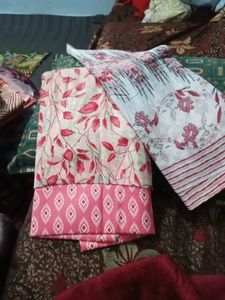 Cotton Dress Material With Dupatta