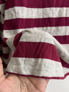 Striped Long Sleeve Top