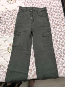 Olive Green Cargo Pants