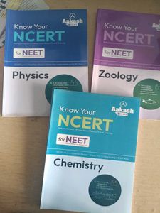 Know Your NCERT - NEET Books all subjects availabl
