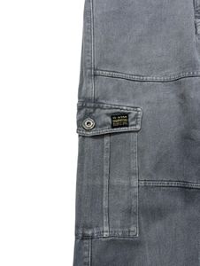 Stylish Men&#39;s Grey Cargo Jeans