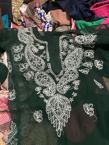 Green Chicken Kari Kurti