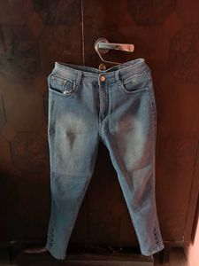 Light Wash Denim Jeans